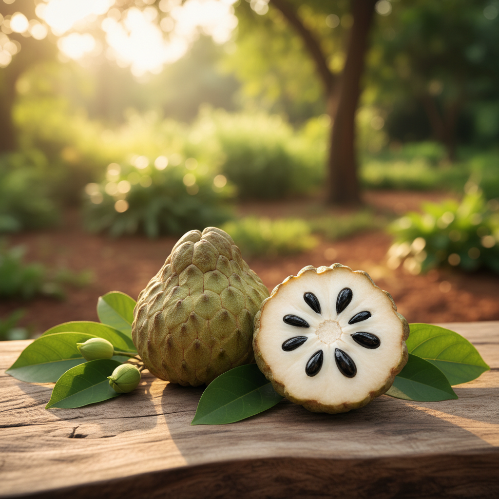 Cherimoya: Vietnamese Na Tree - Sugar Apple - Annona squamosa Fruit Tree